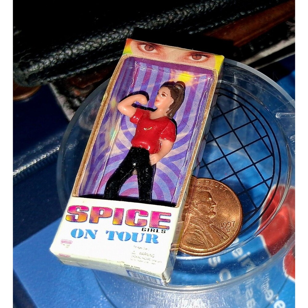 VINTAGE 1998 SPICE GIRLS ON TOUR MELANIE C. MINI DOLL IN ORIGINAL BOX